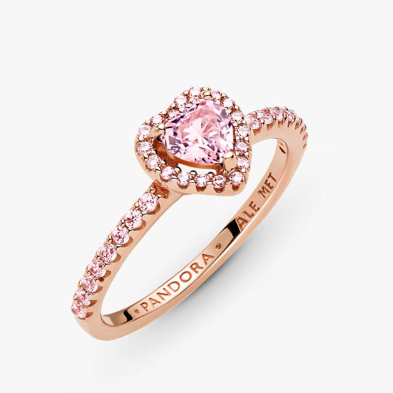 Anillo de Promesa Ajustable 💗| Baño en Oro Blanco + Caja Gratis ✨