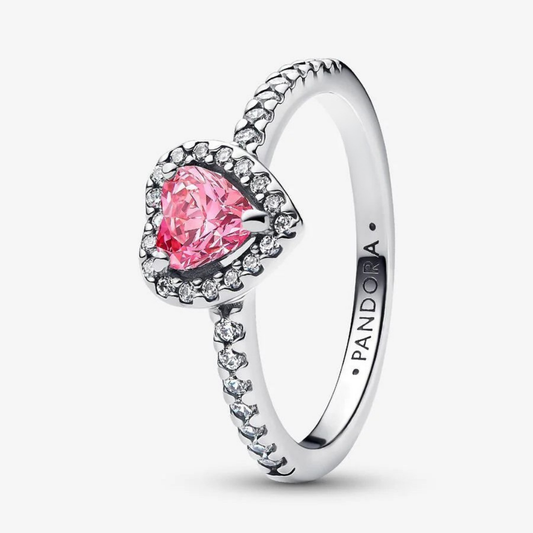 Anillo de Promesa Ajustable 💗| Baño en Oro Blanco + Caja Gratis ✨